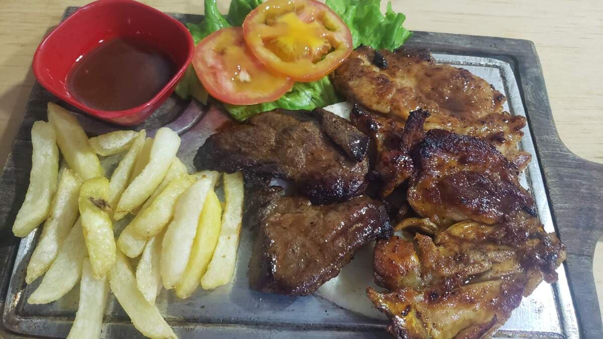 Mixto de res, cerdo y pollo